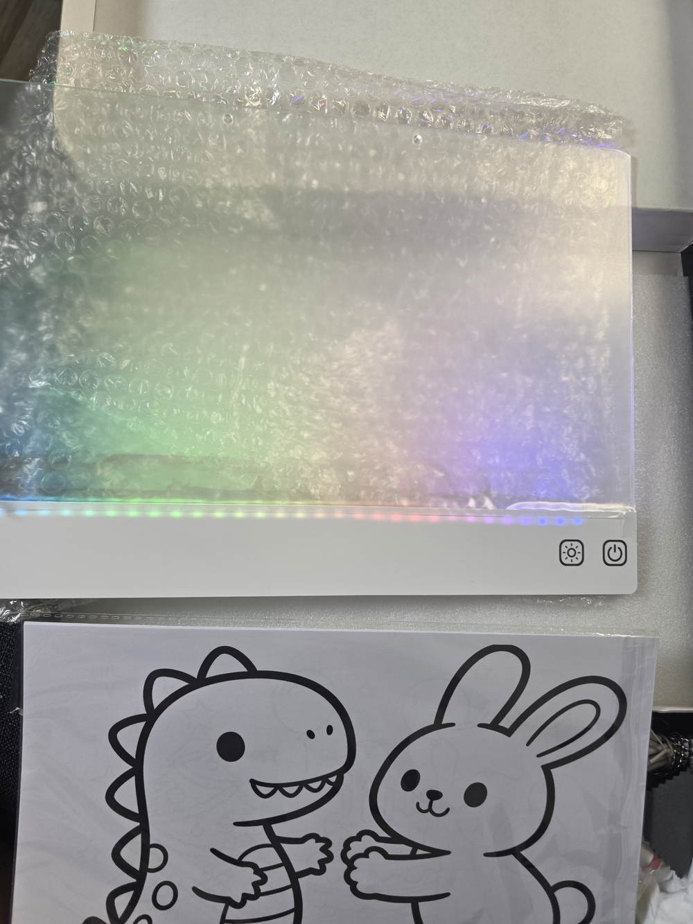 LED Light Pad Tracing Board - White